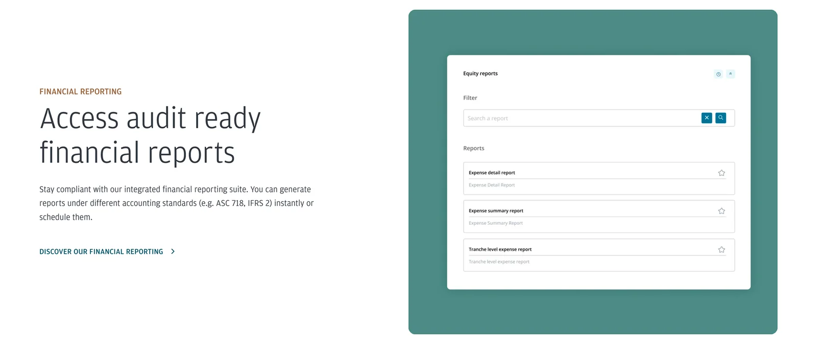 Audit-ready compliance and financial reporting experience