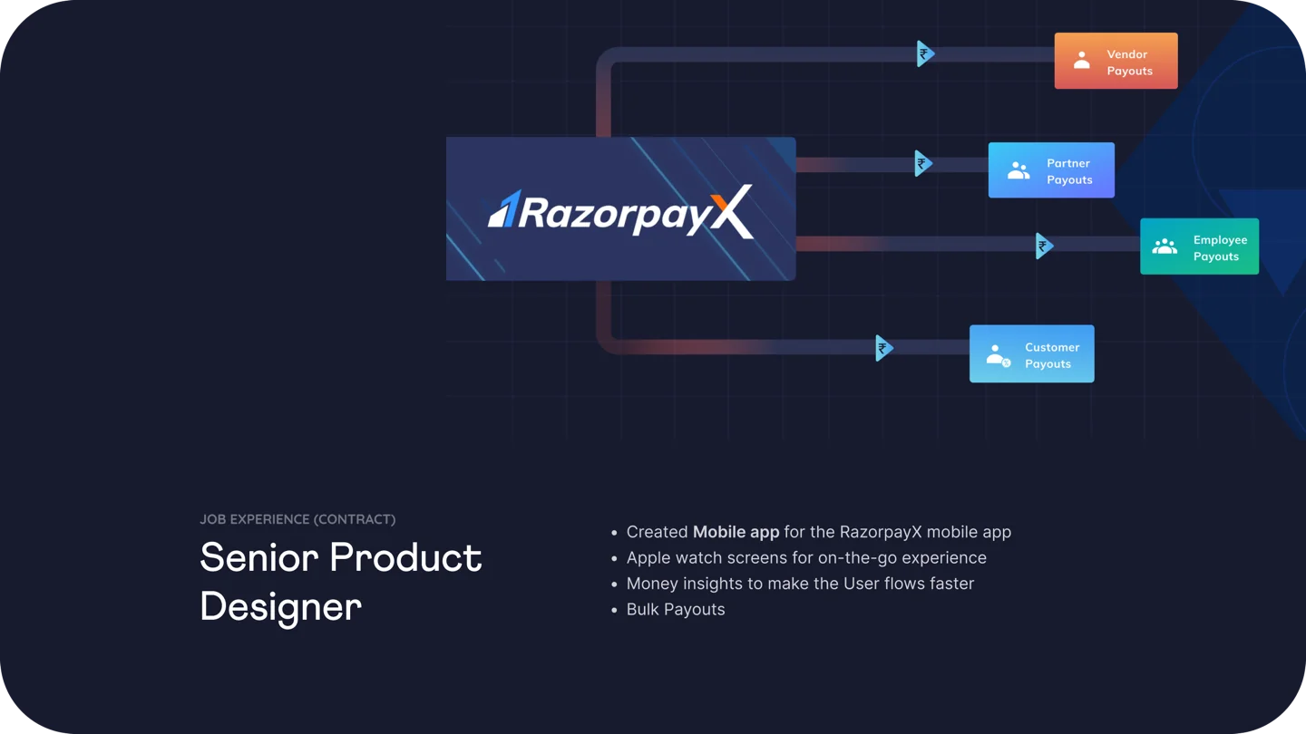RazorpayX business banking frame 02