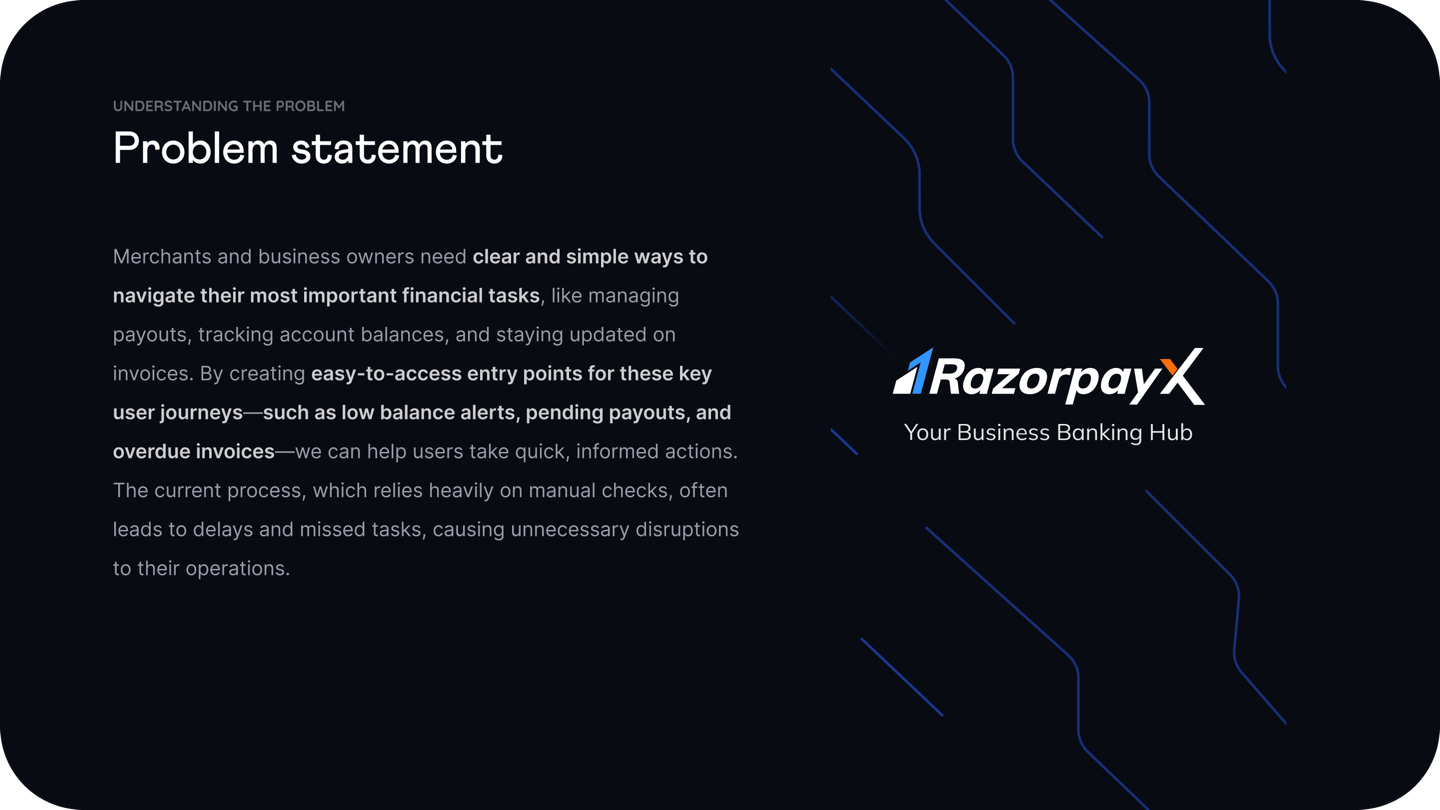 RazorpayX business banking frame 04